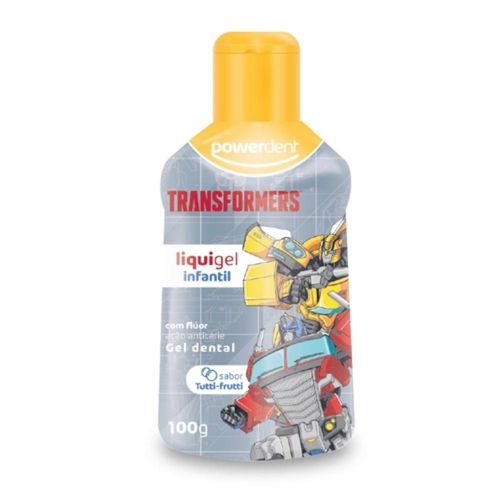 Enxaguante Bucal Infantil Transformers Powerdent Tutti-Futti 300ml
