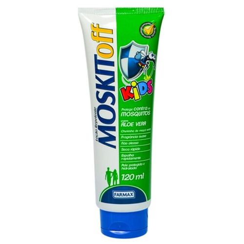 Repelente Loção com Aloe Vera Moskitoff Kids 120ml