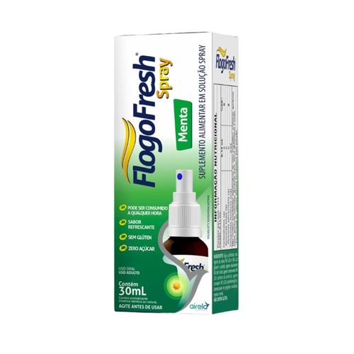 FlogoFresh Menta Solução Oral Spray 30ml
