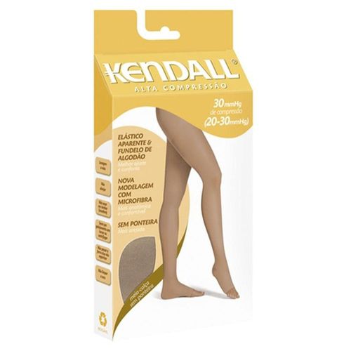 Meia-Calça Kendall sem Ponteira Alta Compressão 20-30mmhg com 1 Unidade