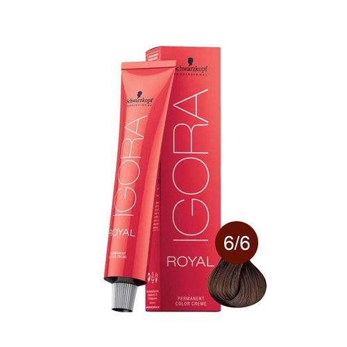 Igora Royal Creme Individual 6.6 Louro Escuro Marrom 60ml