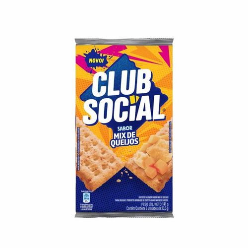 Biscoito Club Social Queijo 141g