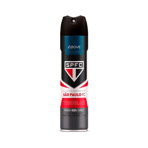 Desodorante Aerossol Clubes São Paulo FC Tricolor Above 150ml