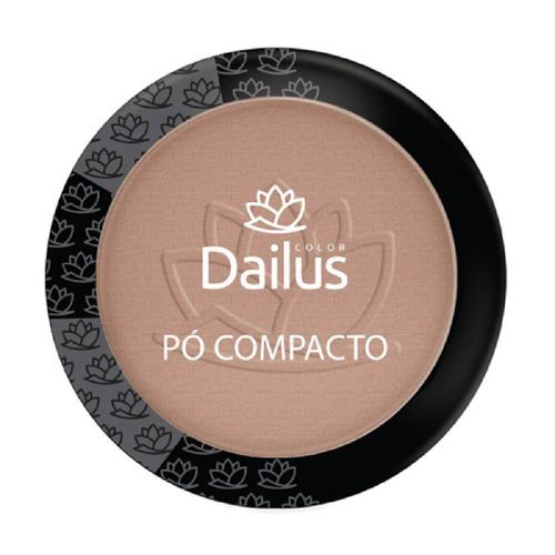 Pó Compacto New Dailus Cor N° 08 Bege Escuro 9g