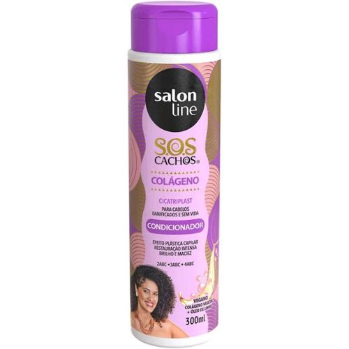 Condicionador Salon Line S.O.S Cachos Colágeno 300ml