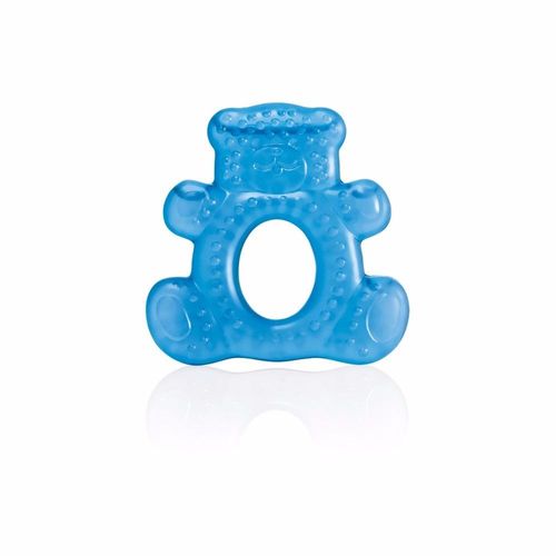Multikids Baby Mordedor Resfriavel com Água Teddy Bear Azul com 1 Unidade