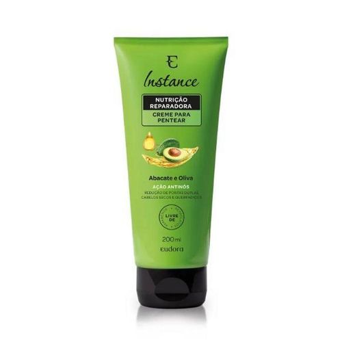 Eudora Creme para Pentear Instance Abacate e Oliva 200ml