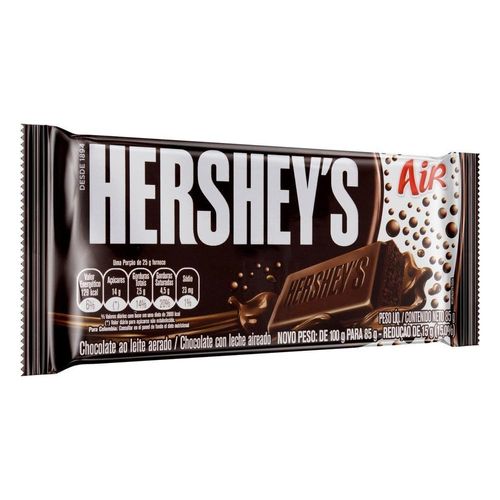 Barra de Chocolate Hershey's Sabor Aerado 85g
