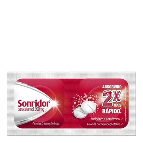 Sonridor 500mg com 2 Comprimidos Efervescentes