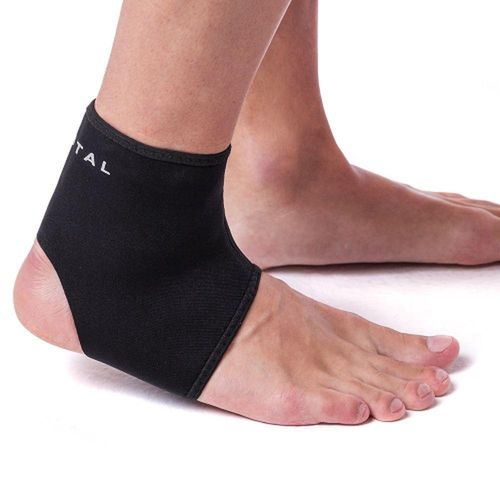 Tornozeleira Kestal Curta Preta com 1 Unidade