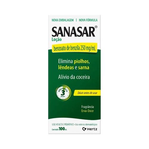 Sanasar 250mg/ml Loção Dermatológica 100ml