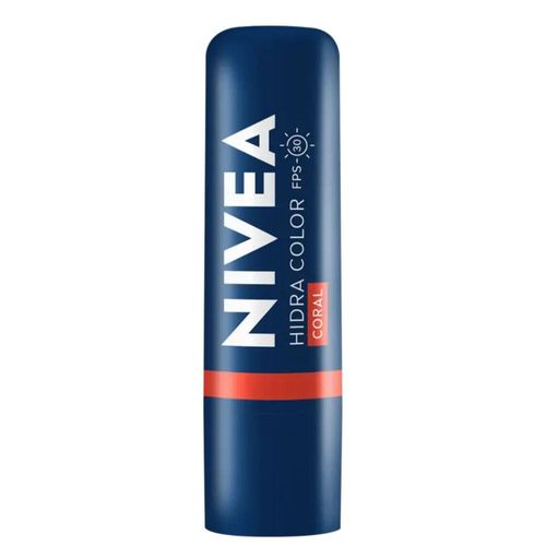 Hidratante Labial NIVEA Hidra Color Coral 4,8g