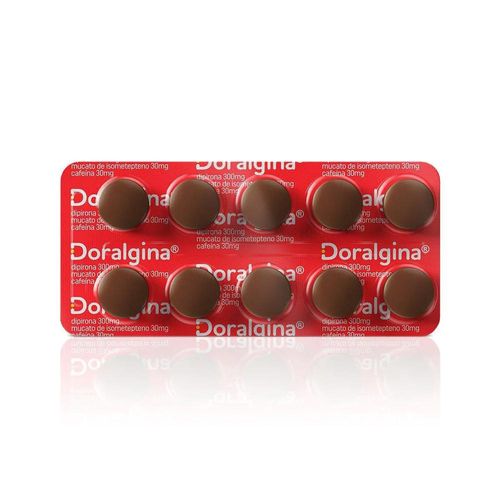 Doralgina 300mg + 30mg + 30mg com 10 Drágeas