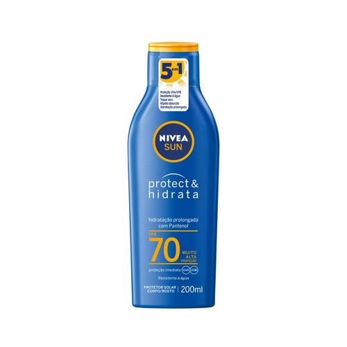 Protetor Solar Nivea Sun Protect & Hidrata FPS 70 com 200ml