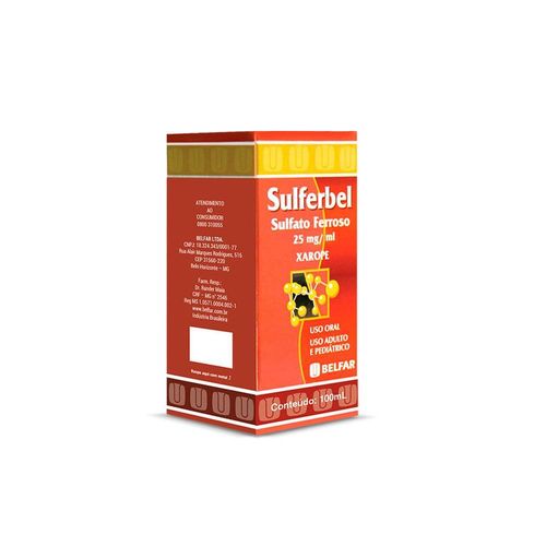 Sulferbel 25mg/ml Xarope 100ml