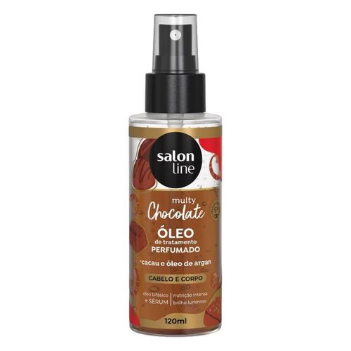 Óleo Perfumado Salon Line Cabelo e Corpo Multy Chocolate 120ml