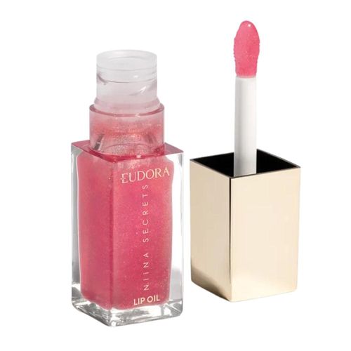 Lip Oil Shine Flowers Rosa Silvestre Niina Secrets 7ml