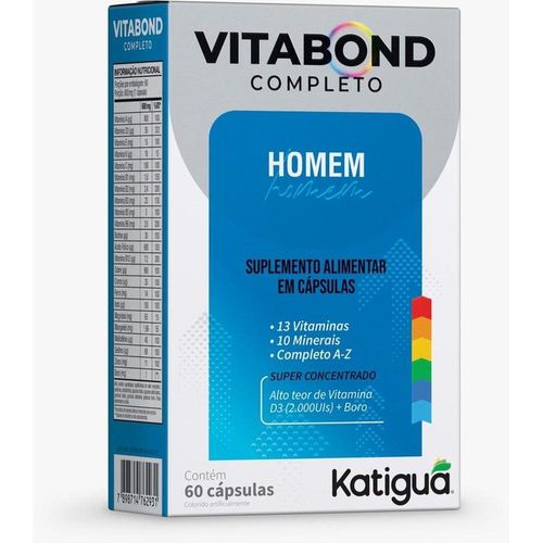 Vitabond Completo Homem com 60 Cápsulas