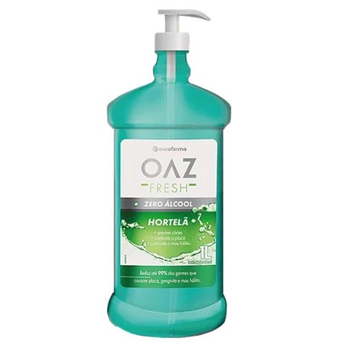 Enxaguante Bucal Oaz Hortelã Eurofarma 1L