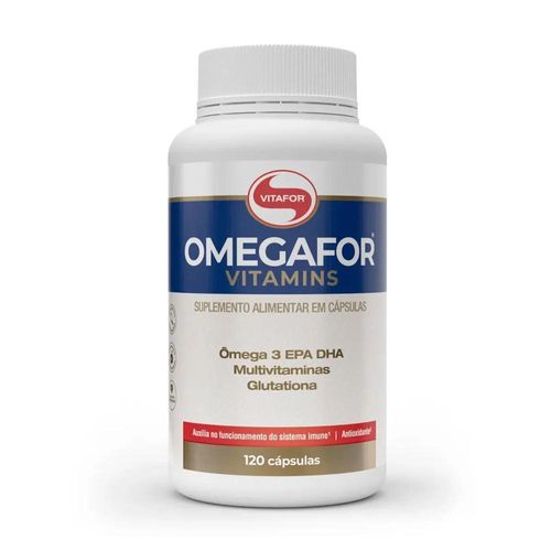 Polivitamínico Omegafor Vitamins com 120 Cápsulas