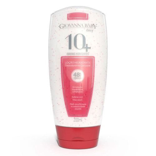 Loção Hidratante Giovanna Baby 10 Cherry 200ml