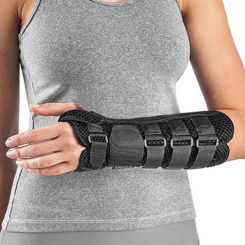 Órtese Tala Longa para Punho Esquerdo Comfort Air Cor Preta Hidrolight Tamanho G com 1 Unidade