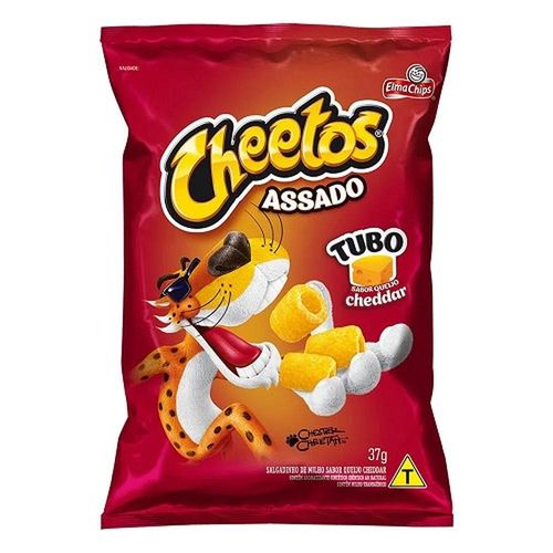 Salgadinho Cheetos Tubo Cheddar 37g