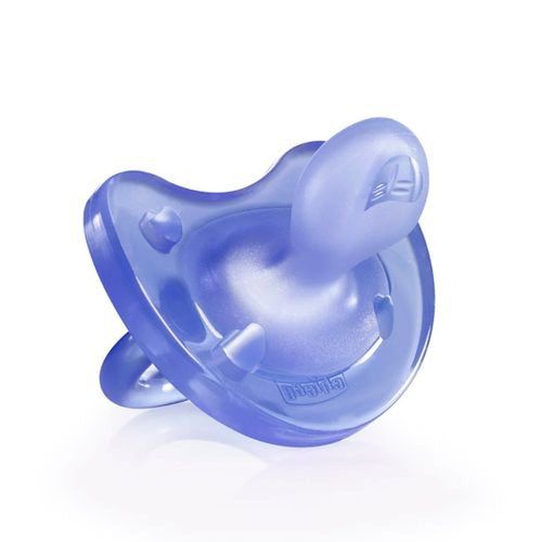 Chupeta Chicco Physio Soft New Purple Silicone Tamanho 1 com 1 Unidade