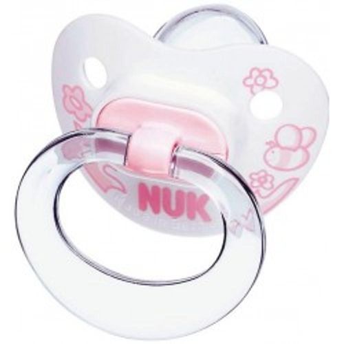 Chupeta NUK Ortodôntica Silicone Tamanho 2 com 1 Unidade