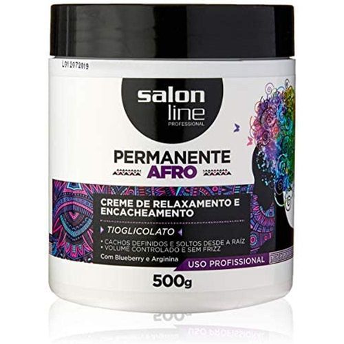 Creme Salon Line Relaxamento Permanente Afro Encacheamento 500g