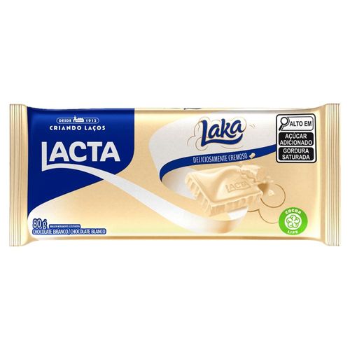Chocolate Lacta Laka Barra 80g