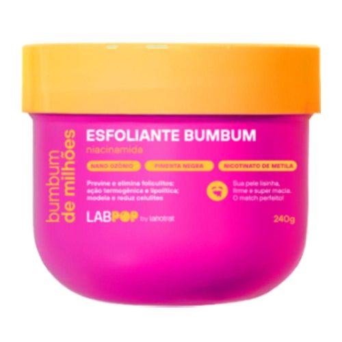 Esfoliante Labotrat Labpop Bumbum Milhões 240g