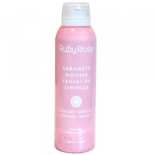 Ruby Rose Spray Sabonete Mousse Frutas Vermelhas 150ml