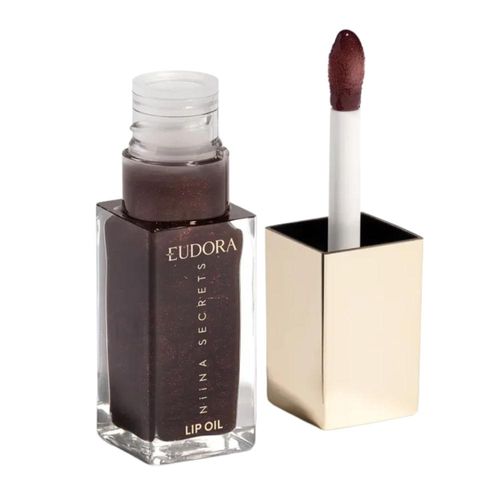 Lip Oil Shine Flowers Rosa Negra Niina Secrets 7ml