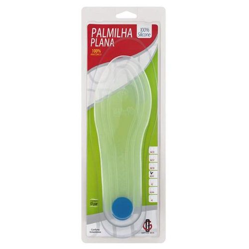 Palmilhas em Gel Plana Orthogen Tamanho 43/44 com 1 Par