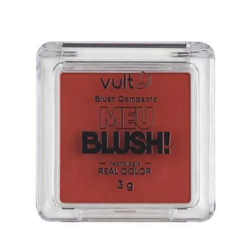 Blush Compacto Coral Matte Meu Blush! 3g