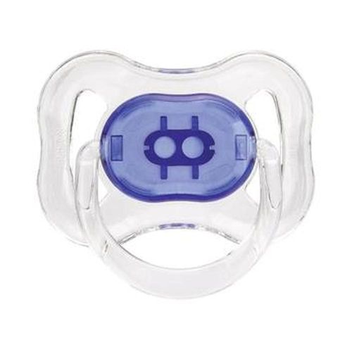 Chupeta Ortodôntica Kuka Cristal Nº 2 Azul Escuro com 1 Unidade