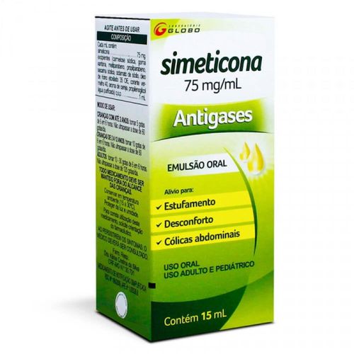 Simeticona 75mg/ml Emulsão de Uso Oral Frasco Gotejador 15ml