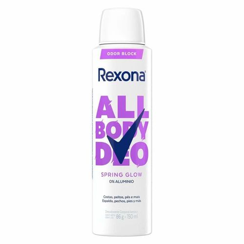 Desodorante Corporal Aerosol Rexona All Body Deo Spring Glow 150ml