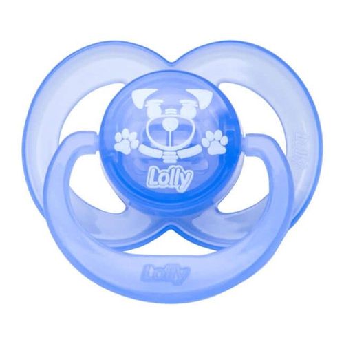 Chupeta Lolly Baby Zoo Tamanho 2 Silicone Ortodôntica Masculino com 1 Unidade