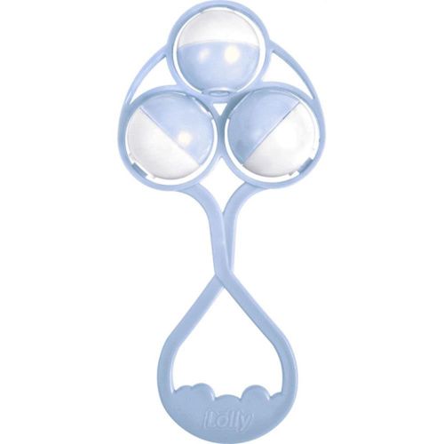 Chocalho Azul Lolly Baby com 1 Unidade