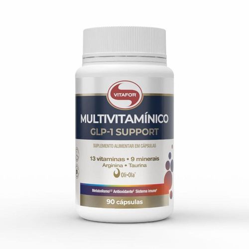 Combo GLP-1 Support Multivitamínico Vitafor com 90 Cápsulas