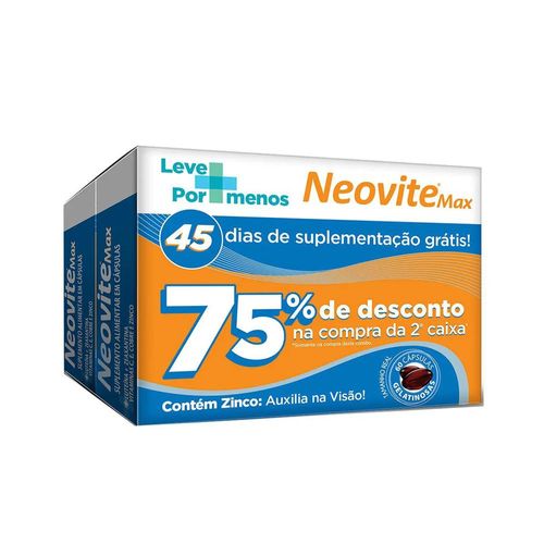 Polivitamínico Neovite Max com 120 Cápsulas