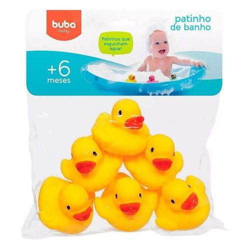 Patinho para Banho Buba Baby 6 Meses+ com 6 Unidades