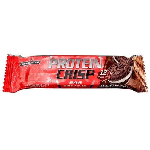 Crisp Bar Cookies and Cream 45g