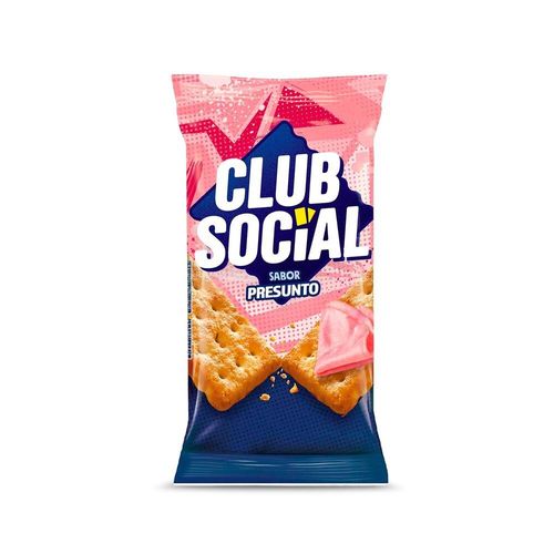 Biscoito Club Social Presunto 24g