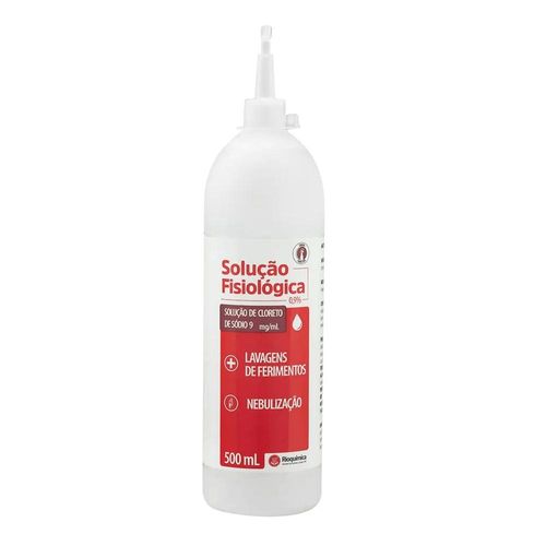 Solução Fisiológica 0,9% Rioquímica 500ml