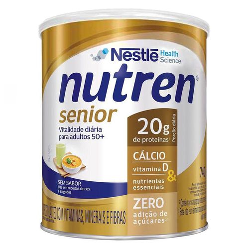 Nutren Senior Nestlé Sem Sabor 740g