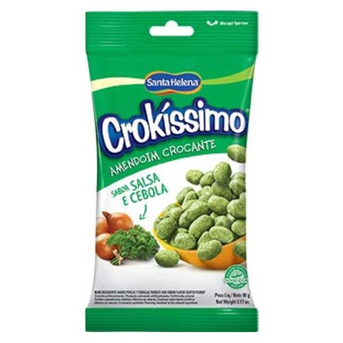 Amendoim Crokíssimo Salsa e Cebola Santa Helena 90g