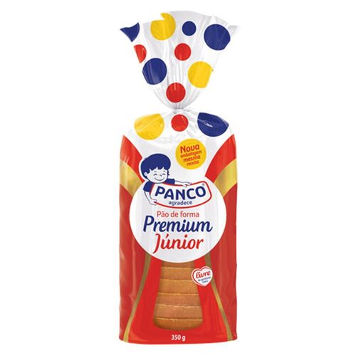 Pão de Forma Panco Junior Tradicional 350g